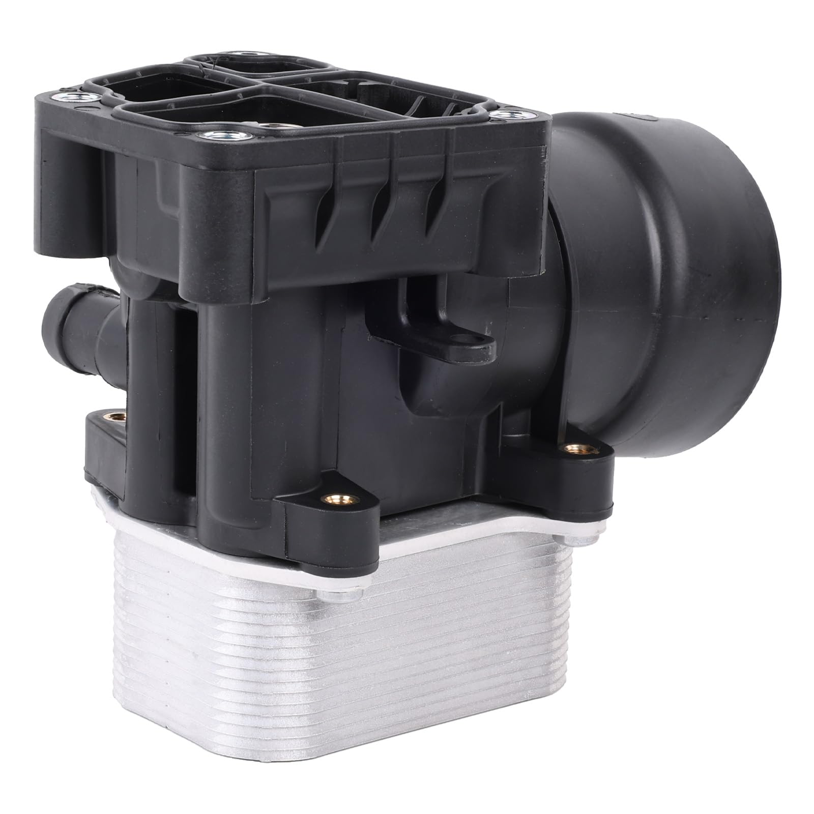 03L115389B - Carcasa de filtro de aceite con enfriador de aceite + filtro de aceite + carcasa de repuesto para A1 A3 A4 A5 A6 Q3 Q5 TT Golf VI Passat Polo Scirocco Transporter V Superb II Yeti Leon