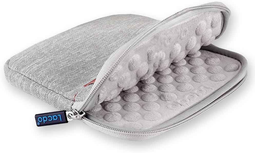 Lacdo Waterproof External USB CD DVD Writer Blu-Ray Protective Storage Carrying Case Bag Compatible Apple MD564ZM/A SuperDrive,Magic Trackpad, SAMSUNG/LG/Dell/ASUS/External DVD Drives, Gary