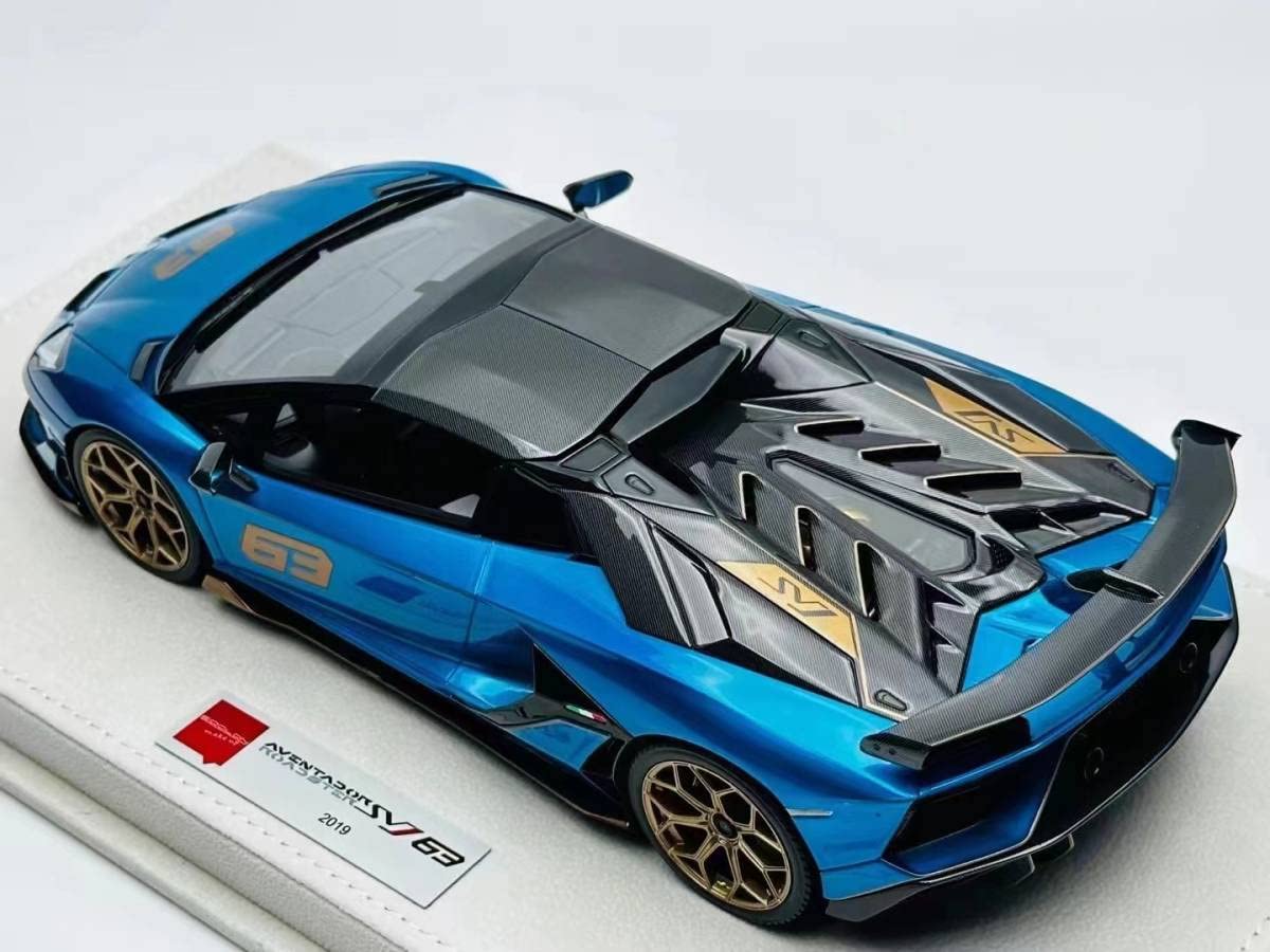 Amazon | makeup 1/18 Lamborghini Aventador SVJ 63 Roadster