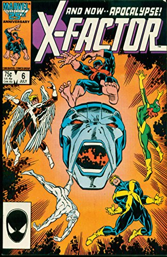 X-Factor #6 First app of Apocalypse 1st print