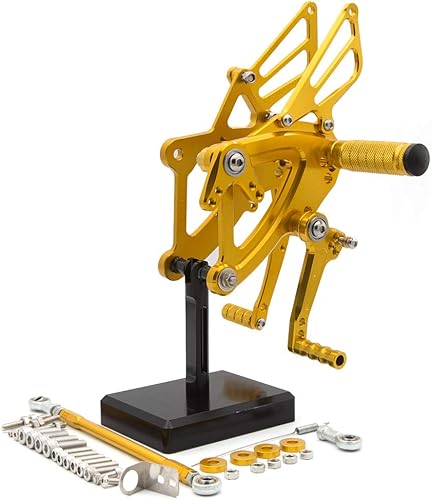 Vista 20 de CNC CBR500R 13-19 - Juego de clavijas traseras ajustables para motocicleta, pedal de cambio de freno compatible con CBR500R CBR400R CB500F CB400F