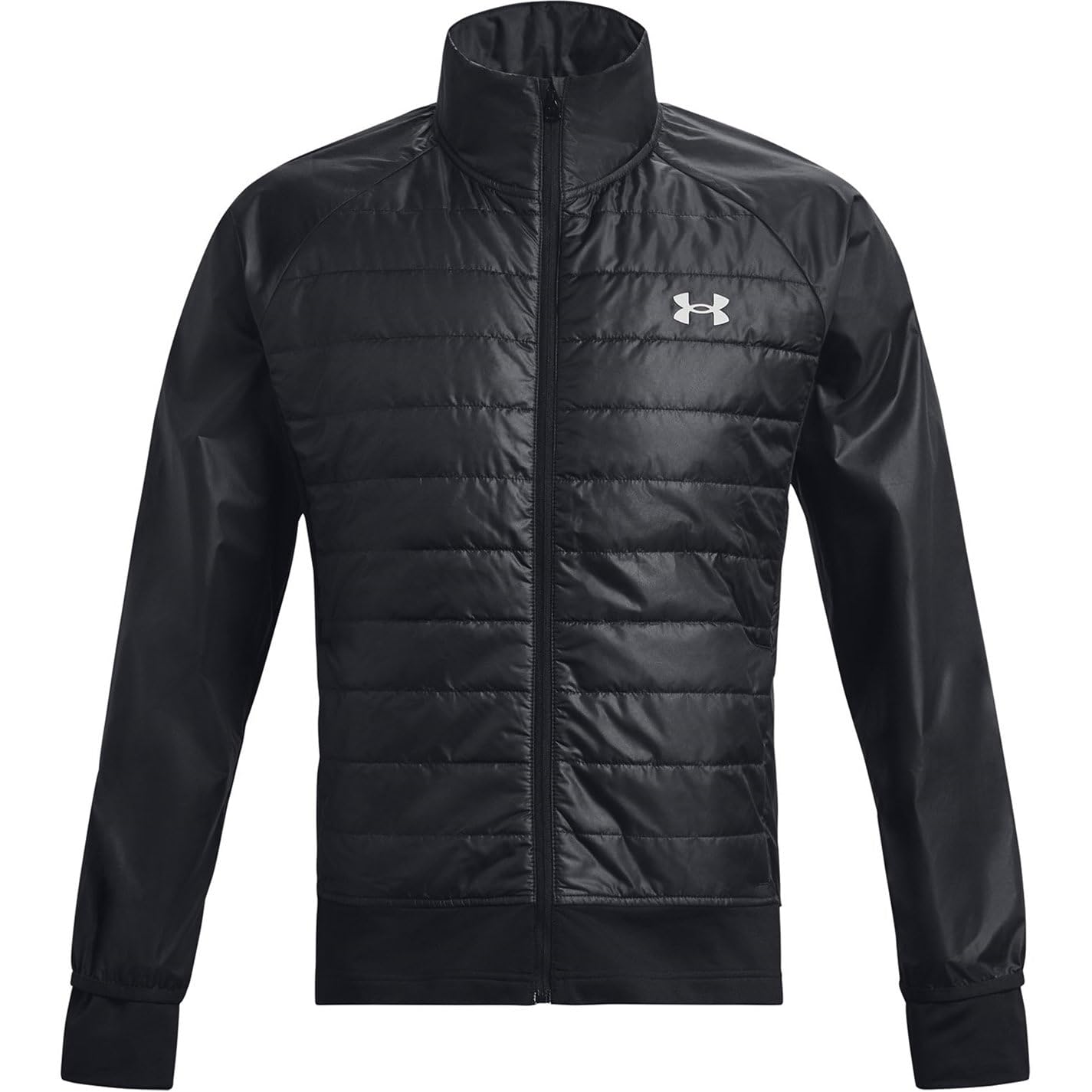 Under Armour Men's Black Storm Insulated Run Hybrid Jacket, Xxl