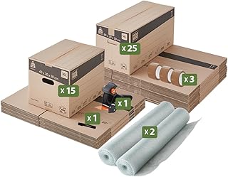 Pack and Move - Kit déménagement T3/T4 + marqueur noir et 3 adhésifs