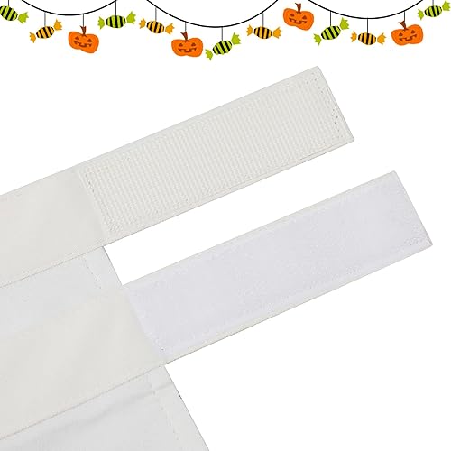 Miniatura 4 de ADOGGYGO Corbata de otoño para perro, esmoquin para mascotas, Halloween, Acción de Gracias, cuello de perro con corbata naranja a cuadros para