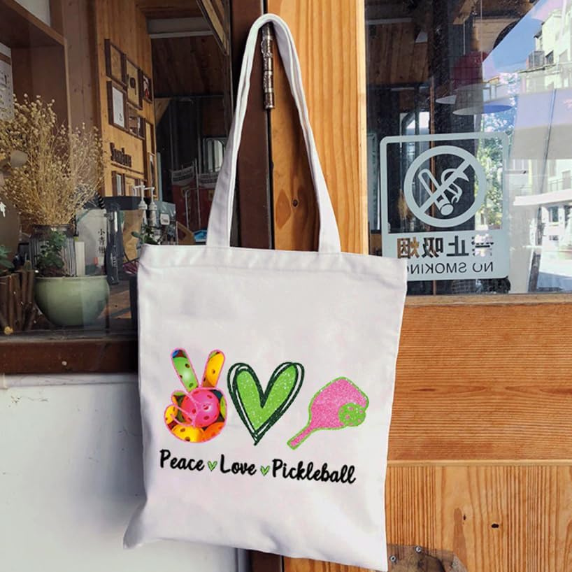 Miniatura 4 de XYANFA Bolsa de cosméticos Pickleball - Multicolor, grande - Regalo para mujer - Impermeable, ligera, portátil