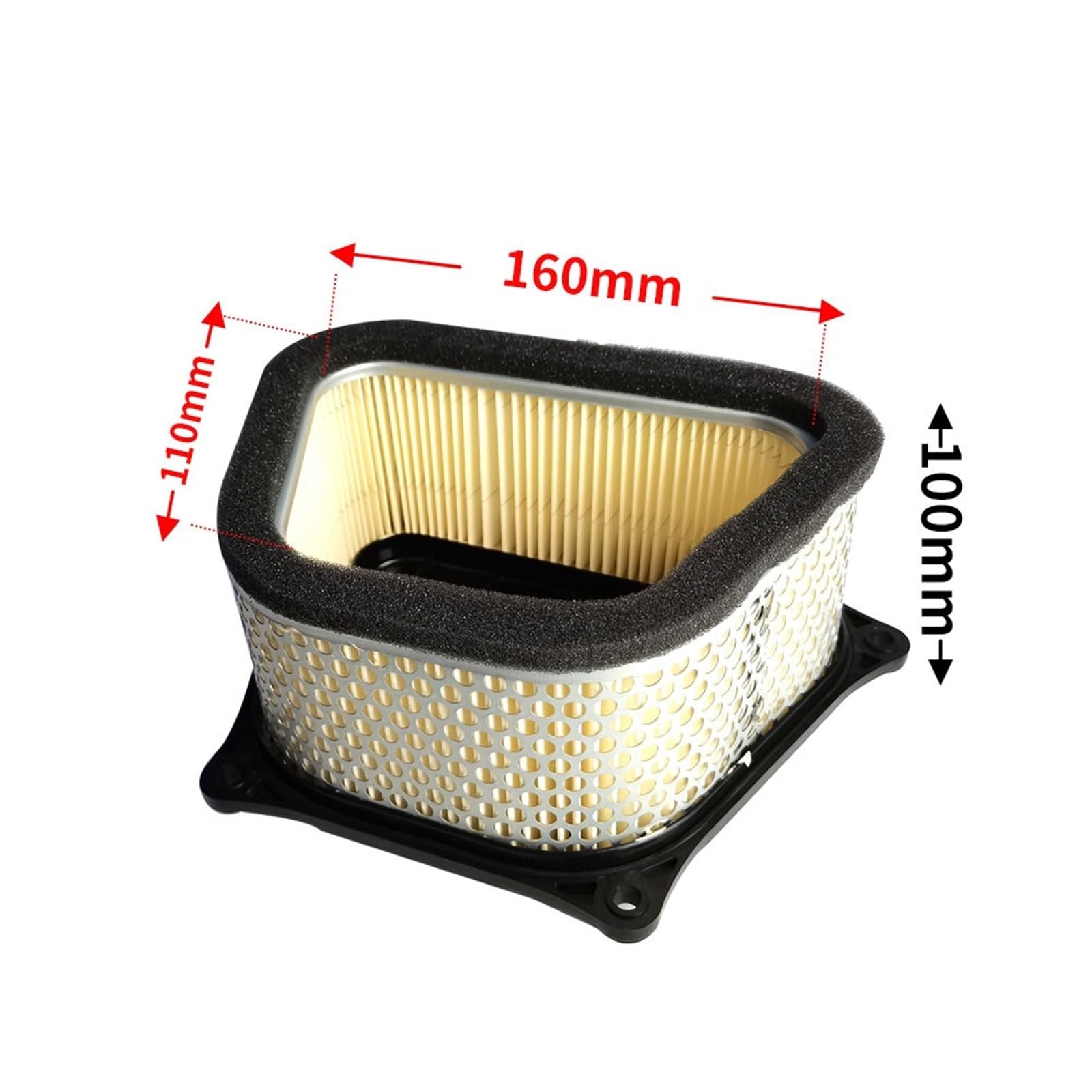 Powłoka antybakteryjna‌ Pasuje do Suzuki GSX-R1300 1999-2004 2005 2006 2007 Motocykl Filtr powietrza Wlot Czyszczący Element Części Motorowery Motocykle