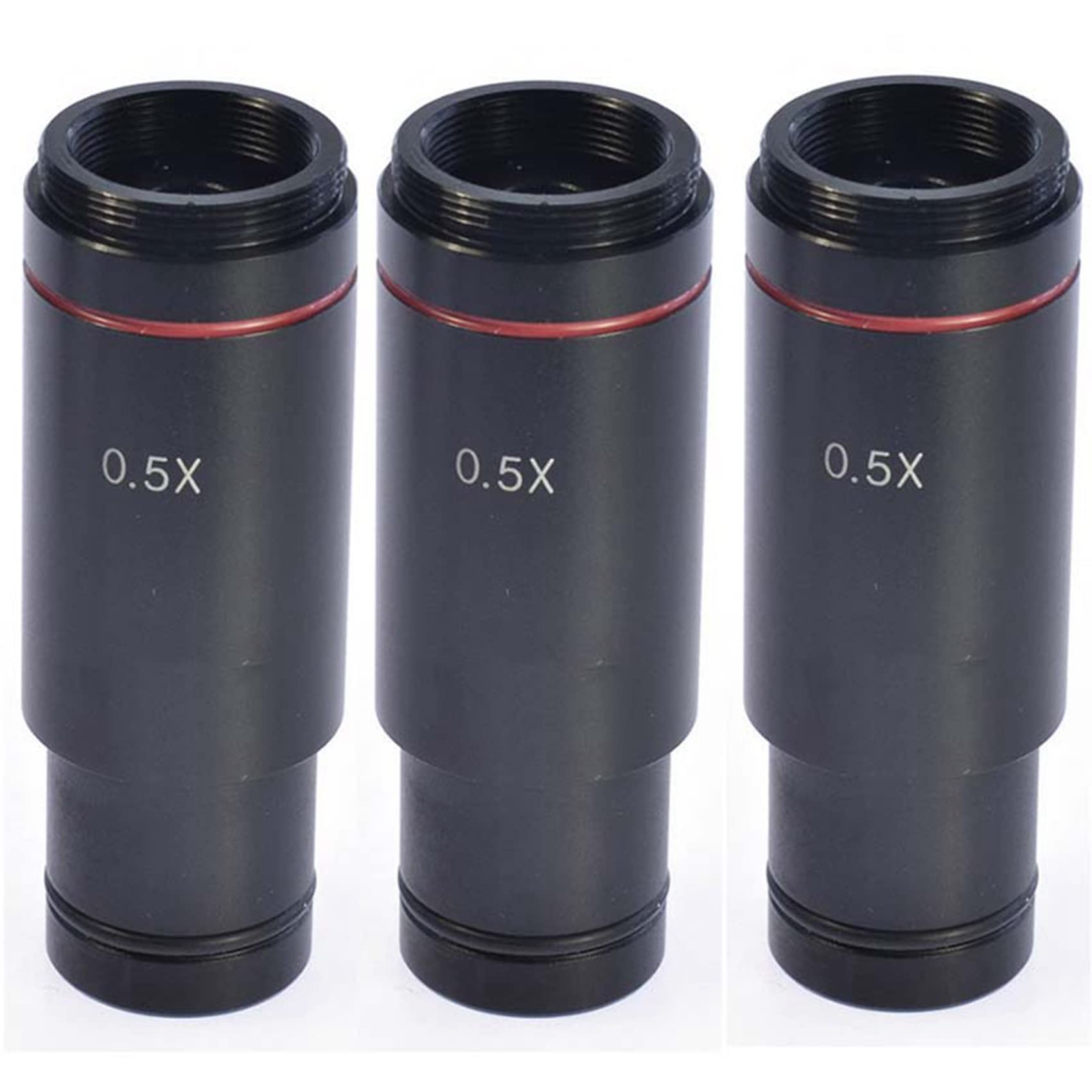 3X, 0,5 Mount mikroskop adapter 23,2 mm elektroniczny okular, obiektyw 0,5 x przekaźnik mikroskopowy, obiektyw do mikroskopu kamery CCD