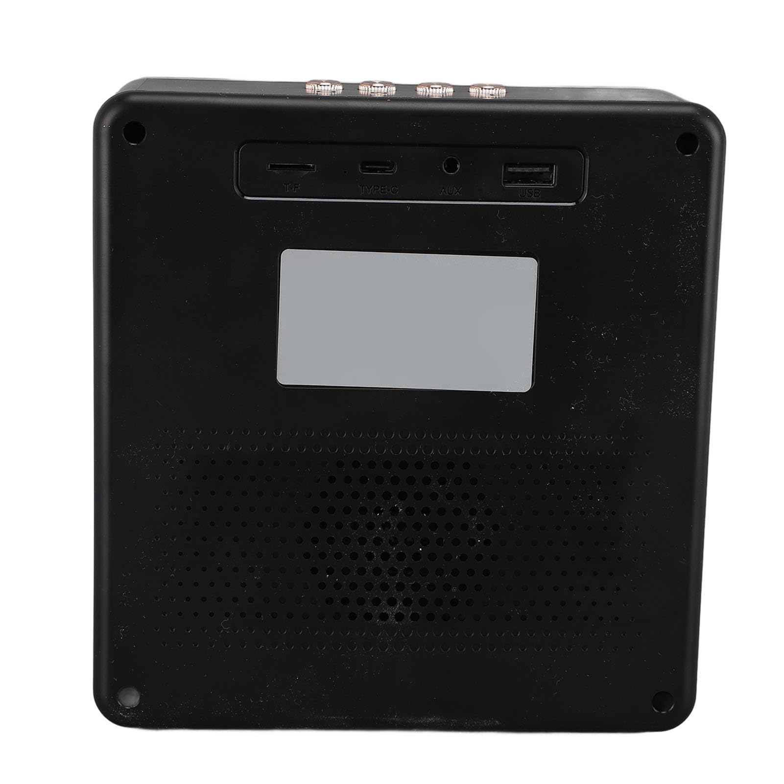Cuifati Cassa Bluetooth Retro 2 in 1 con Lampada Notturna (BLACK)
