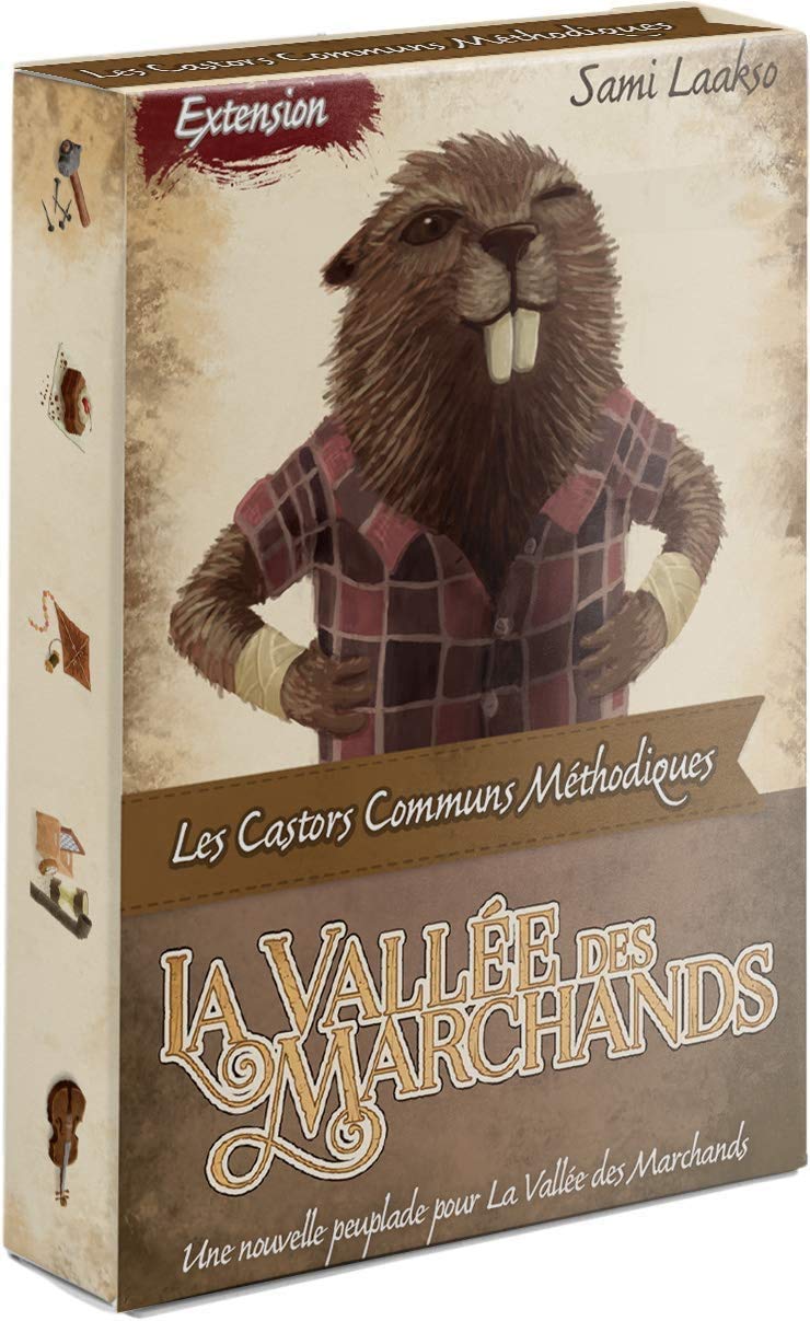 Lot Vallée des Marchands : La Guilde des Commerçants Extraordinaires + L'Ere des Maitres du Commerce + Les Castors Communs Méthodiques + 1 Décapsuleur Blumie