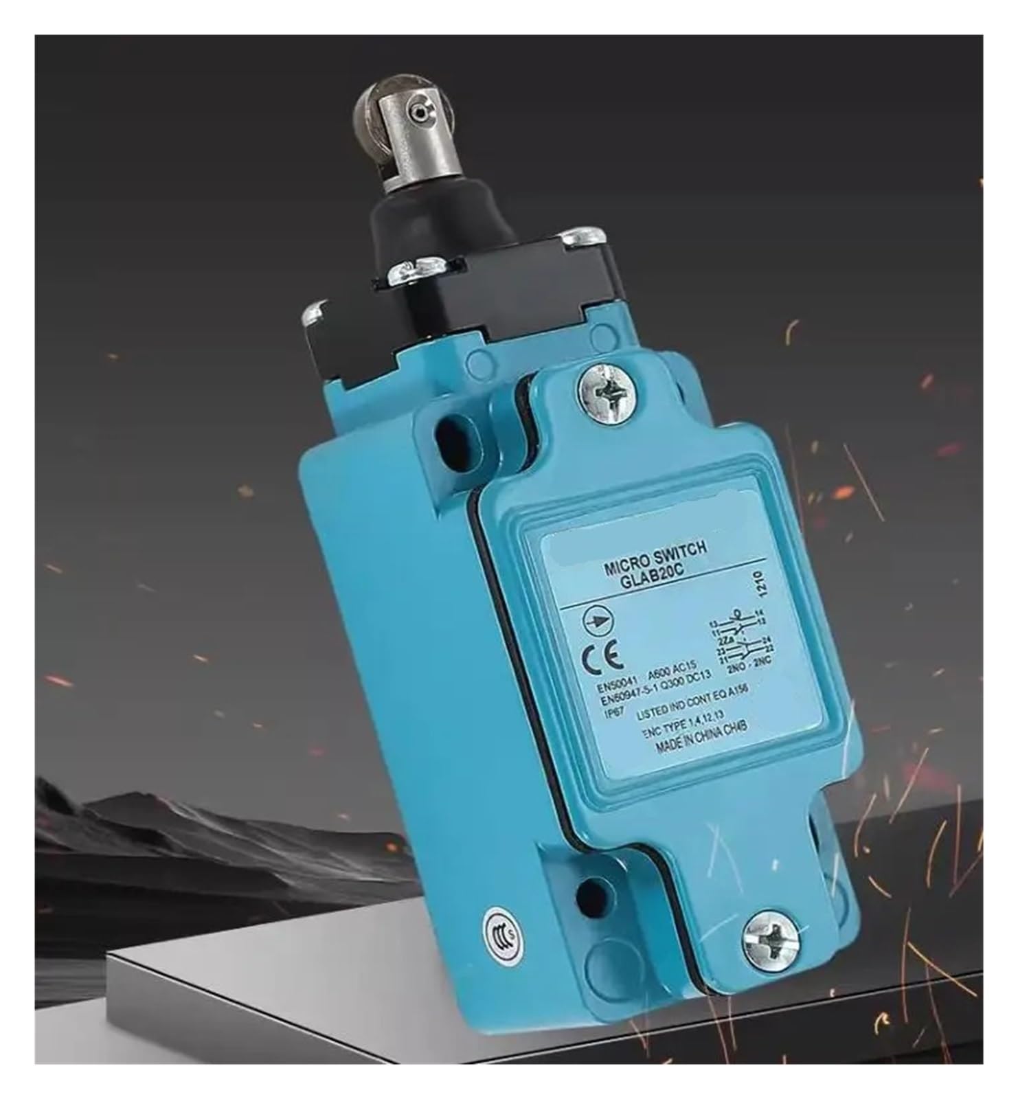 Travel Limit Switch GLAA20A2B – Micro Switch Replacement For Automation & Control Systems