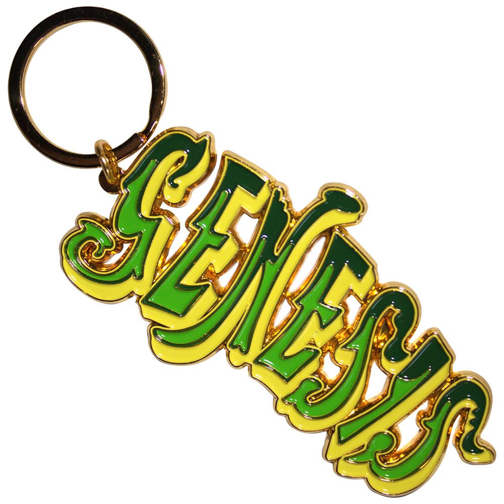 Genesis Green Classic Logo Keyring