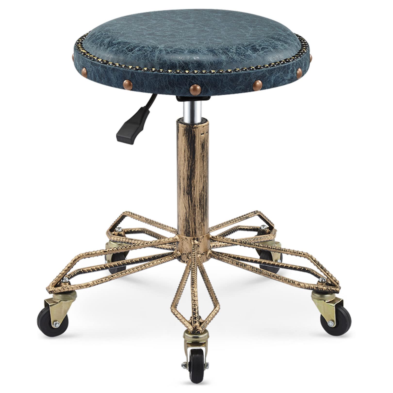 Tabouret de bar industriel pivotant 360 et réglable pour comptoir