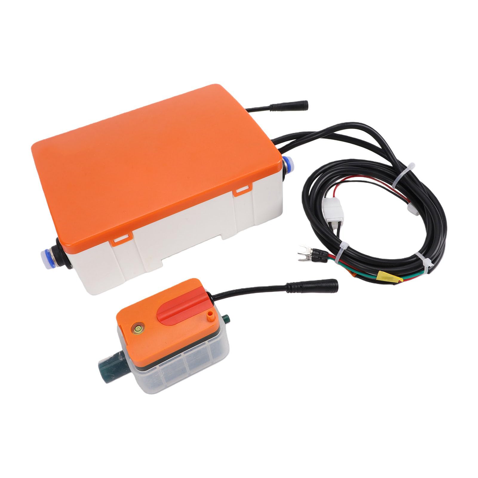 Diyeeni Pompa Condensa AC Divisa con Ugello Nebulizzatore, Pompa di Scarico Automatica per Rimozione Condensa per Sistemi HVAC, Portata 20 L/h, Sollevamento 10 M, Funzionamento Silenzioso 19 DB,