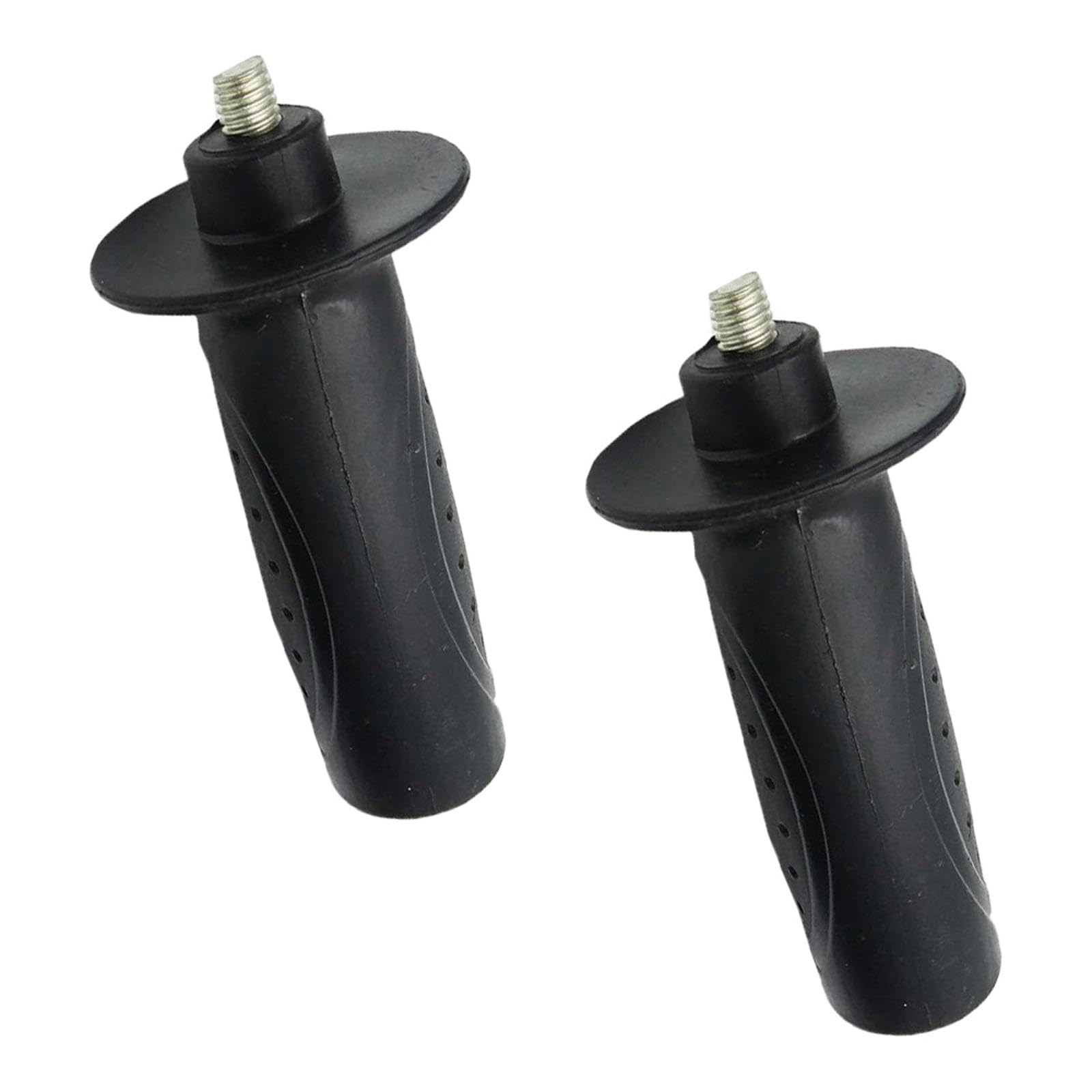 BE-TOOL 2 Pcs 8mm Thread Angle Grinder Side Handle Replacement, Electric Grinder Grip Handle for Automotive Repair, Metalworking, Woodworking, Jewelry