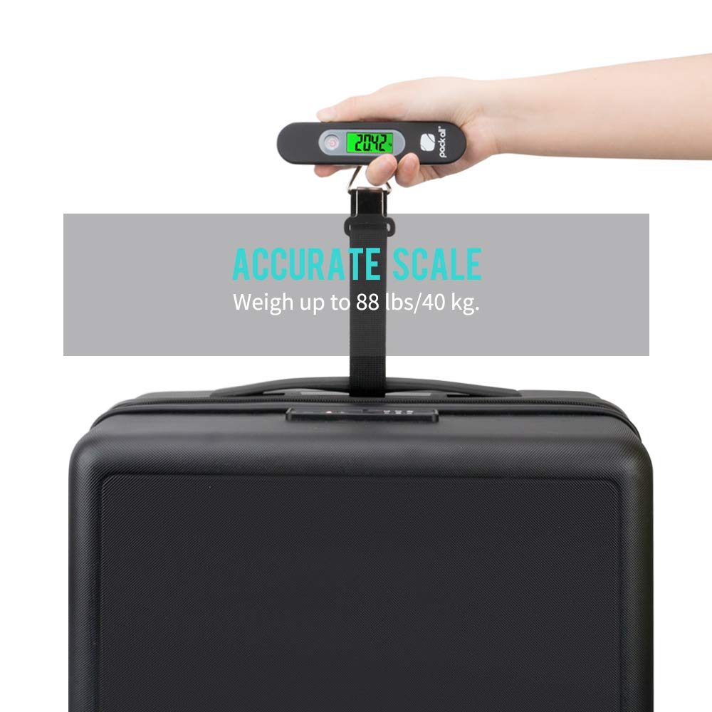 pack all Luggage Scale, Digital Handheld Luggage Scale, Baggage Scale, Travel Weight Scale for