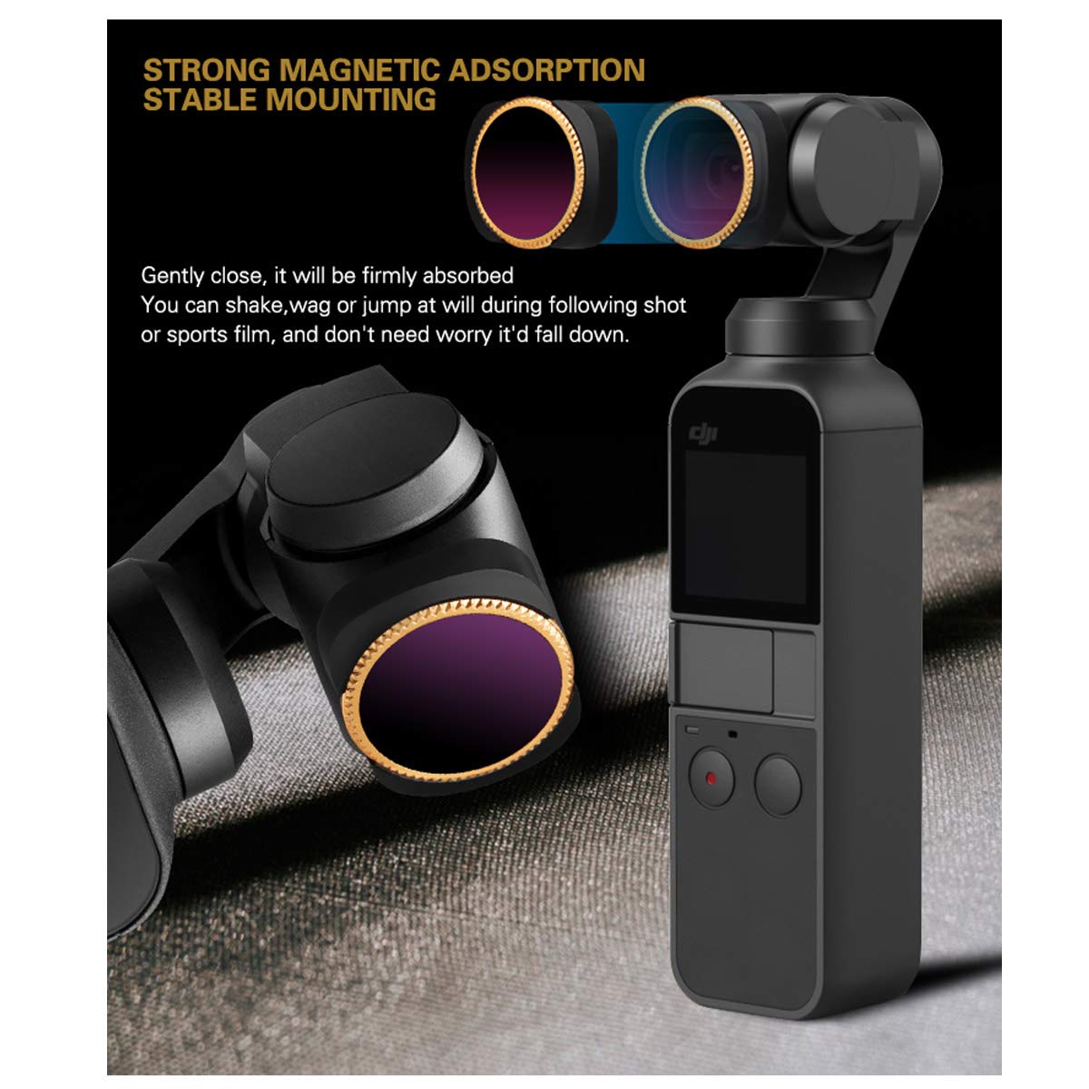 MCUV CPL ND Filter Set per DJI Osmo Pocket - Accessori Fotografia - Dettaglio