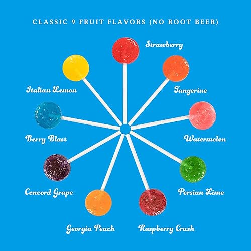 Miniatura 5 de Candy Creek - 9 paletas variadas de frutas, sin cerveza, a granel de 18 libras (cartón)