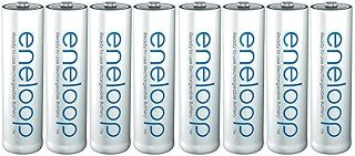 8 x Panasonic eneloop AA R03 batteri bulk BK-3MCCE/BF1