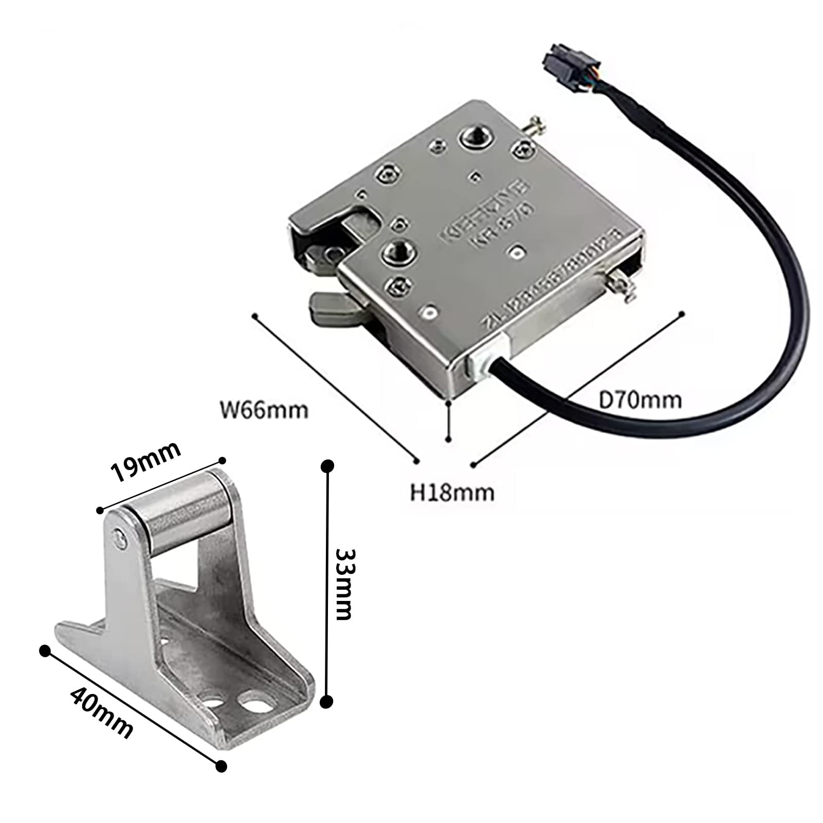 Electronic Turn-Stile, Electromechanical Locks, 12/24 V Waterproof, Electronic Motor Servo, Mechanical Automatic Safe - Image 2