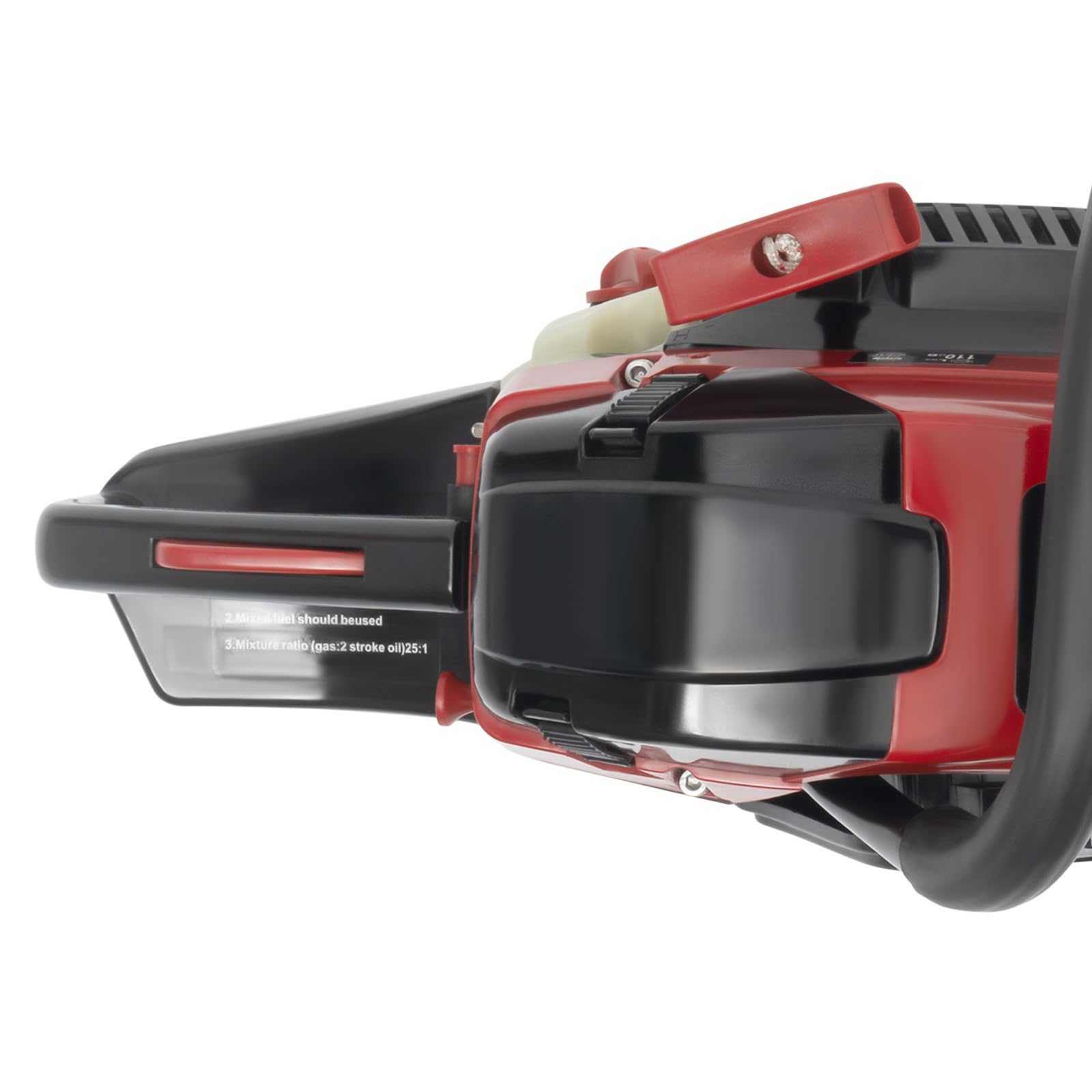 Motosierras de gasolina de 2,4 kw, 58 cc, 10000 rpm, juego de sierra forestal inalámbrica de 50 cm de longitud de la cadena de gas, motosierra manual, bolsa de herramientas para tijeras de podar,