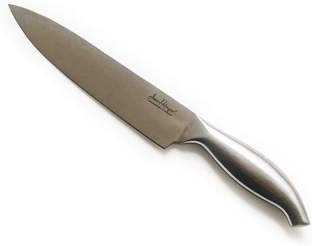 Jean-Patrique Professional Chef Knife - 8 Inch Kitchen Knife, Stainless Steel, Large Sharp - Chopaholic