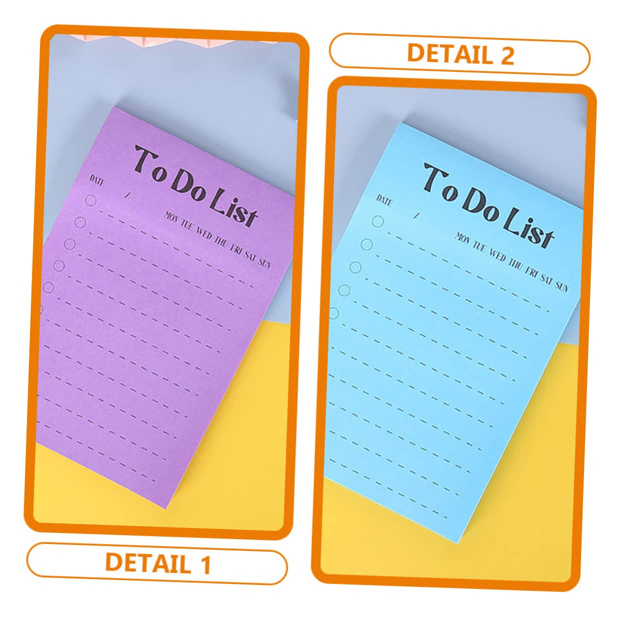 Block Notes Fluorescenti Adesivi Portatili 16 Pezzi Carta Promemoria