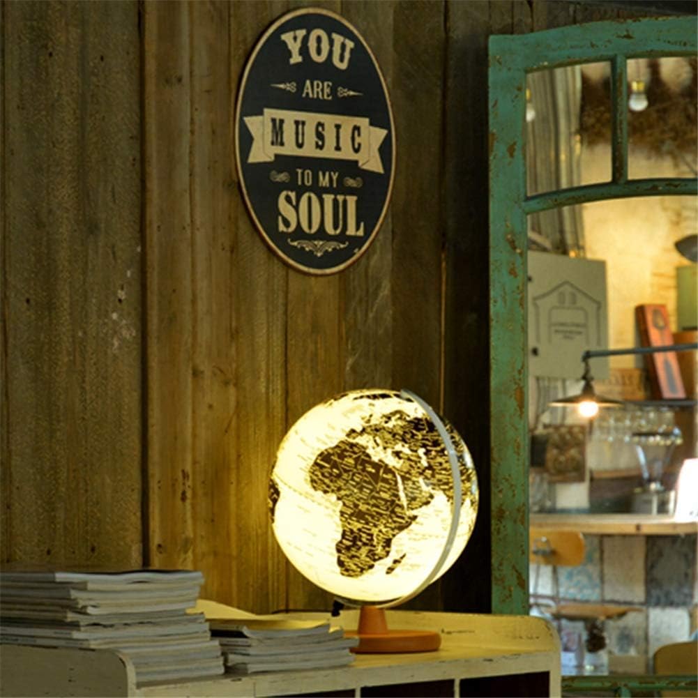 地球儀、LED 照明付き地球儀、子供と大人向け、教育玩具、オフィス用品、教師用デスク装飾、子供用教師用地球儀