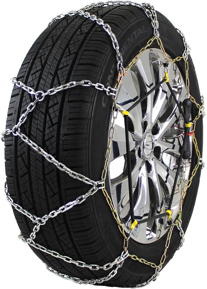 Quality Chain Diamond Light 3.7mm European Hoop Style Tire Chain (2319LW)
