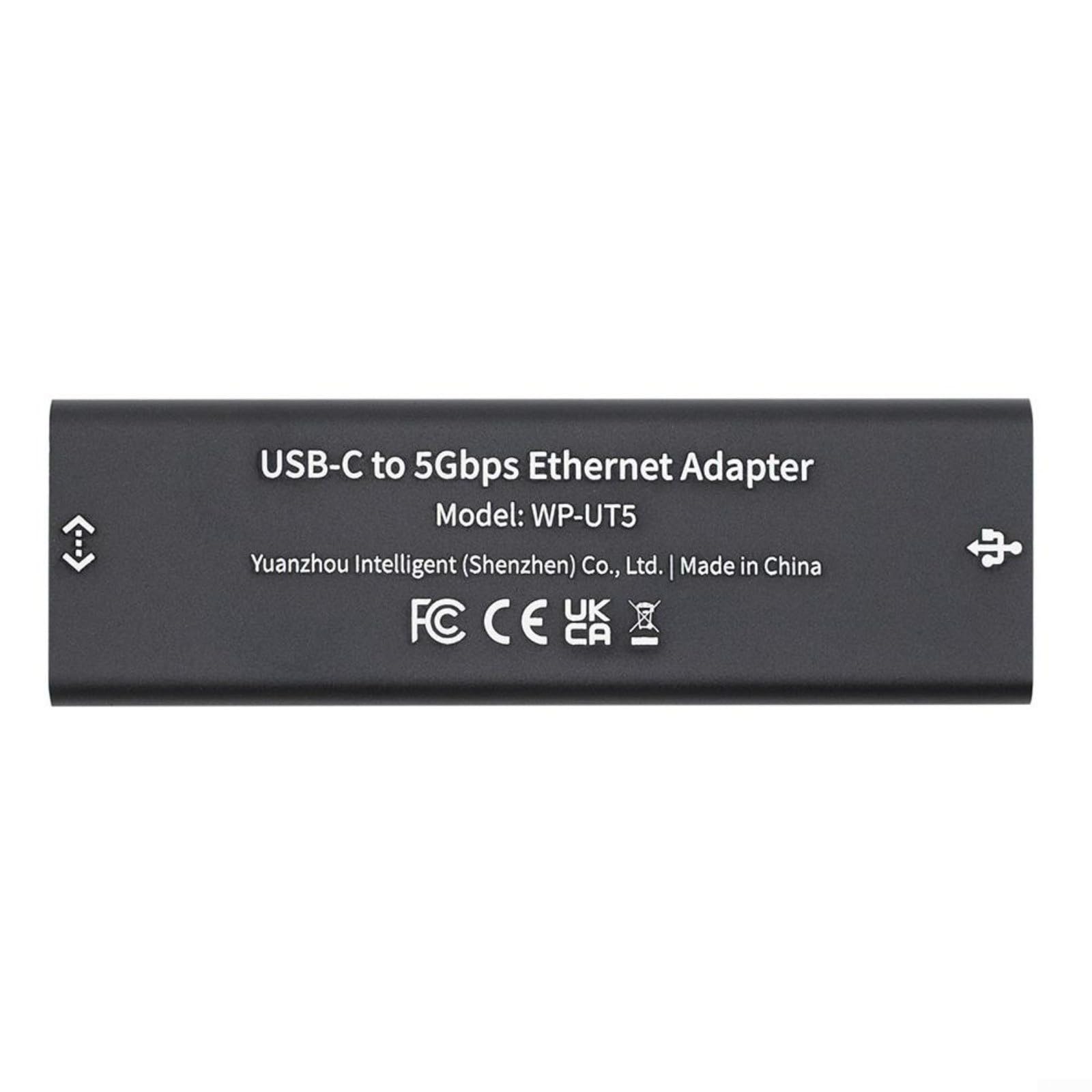 Usb 32 A 5Gbe Adattatore di Rete Con Realtek Rtl8157 Chip Per Windows per MAC per LINUX Supporto 5Gbps Connessione Ethernet Ad Alta Velocità Per Viaggi di Lavoro