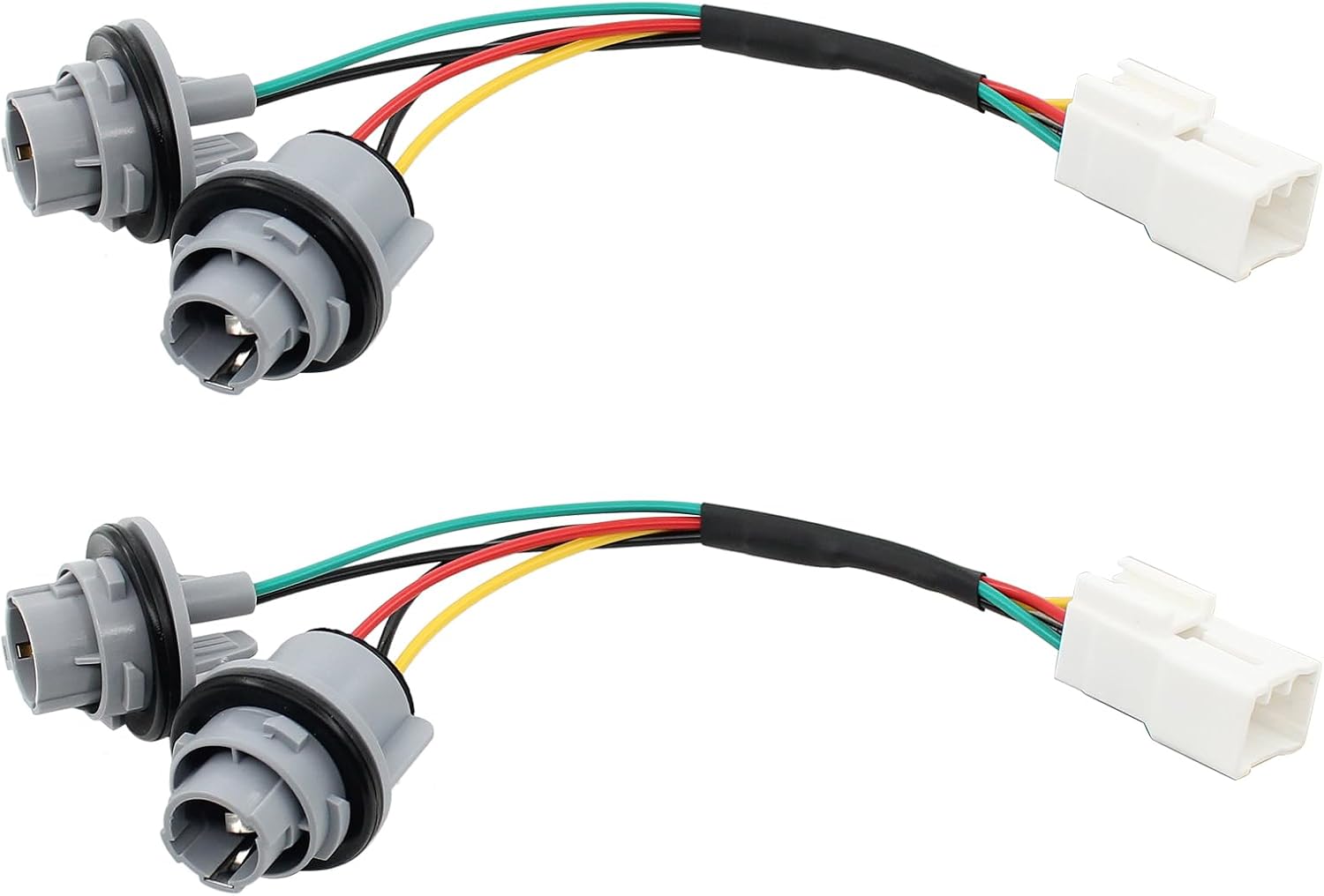 2Pcs Tail Light Wiring Harness for Kia Forte 2017-2018