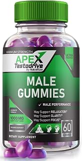 Apex Testodrive Gummies - Apex Testodrive Dietary Supplement for Men, Apex Testodrive Won All-Natural Formula for Overall Wellness and Peak Performance, Apex Testo Drive Gomitas Reviews (60 Gummies)