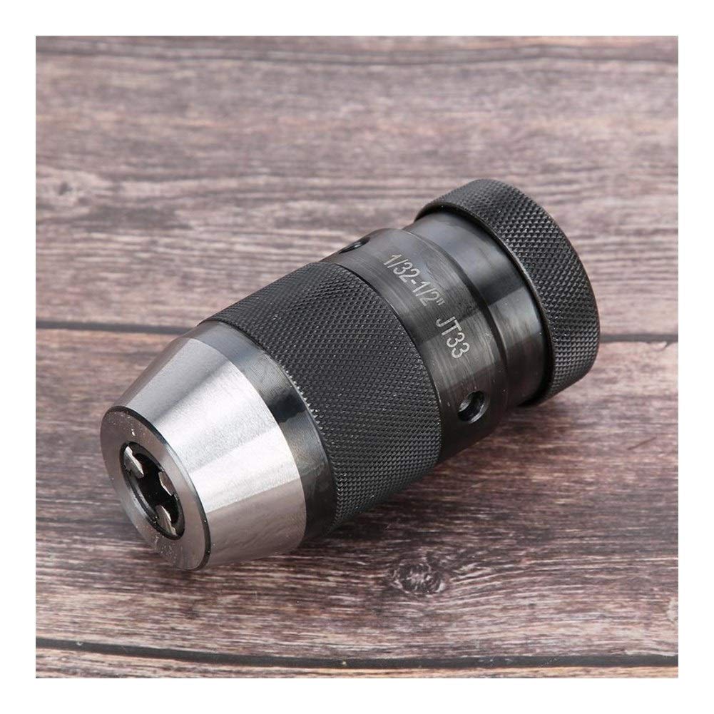 Drill Chuck Adattatore In Acciaio Al Carbonio 1/32-1/2 '' Gamma di serraggio CNC Tornio Auto-Serraggio Senza Chiave Mandrino Bit Ad Alta Precisione Drill Adattatore Mount
