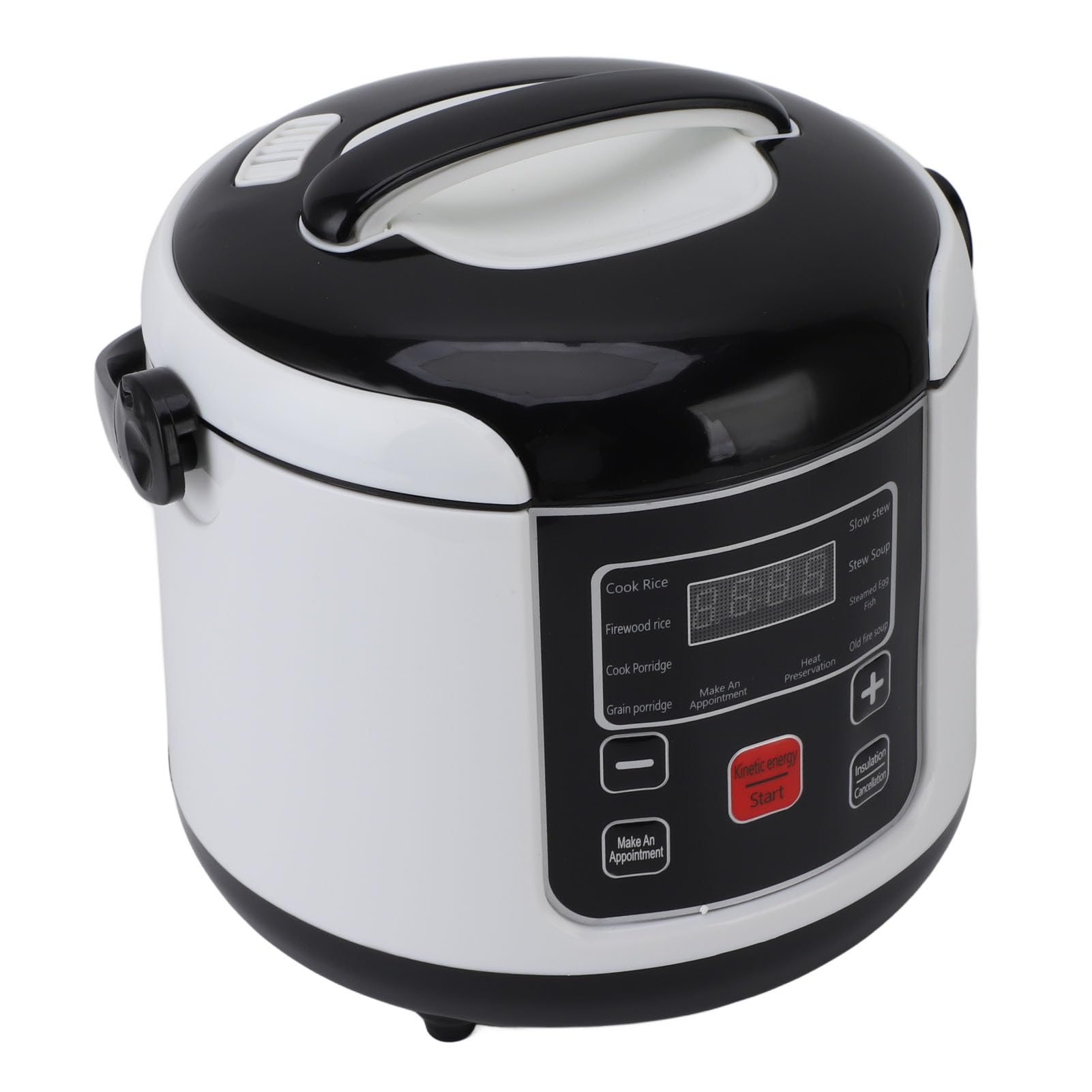 Mini Cuociriso, Cuociriso Personale Cuociriso Portatile Con Funzione Di Isolamento 24V 200W 2L Piccolo Cuociriso Da Viaggio Rivestimento Antiaderente Per Cottura Di Riso, Congee,