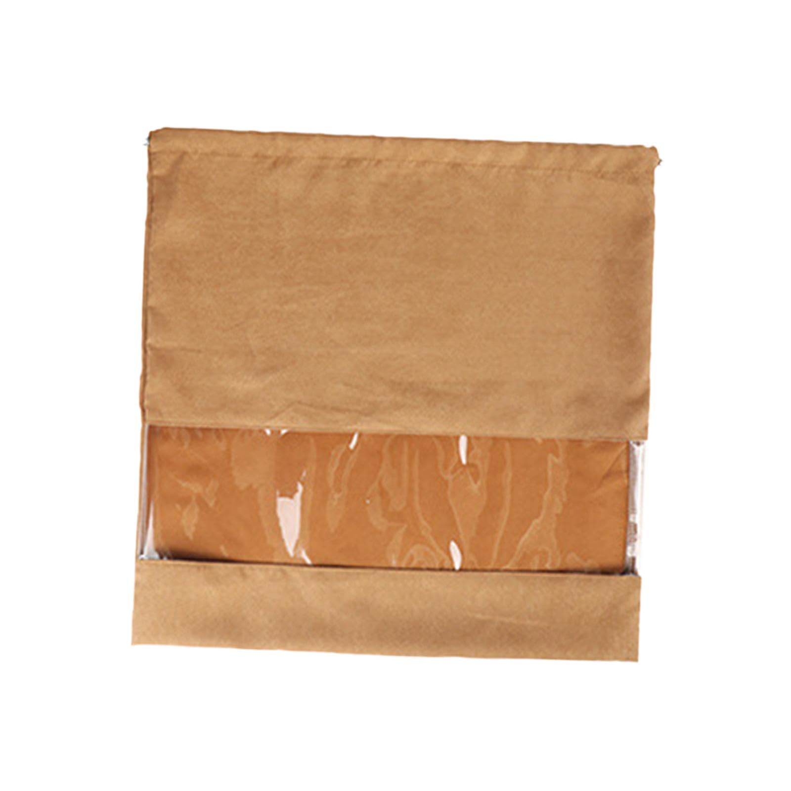 Cloth Storage Pouch String Dust Bags Handbag Storage Organizer for Toys Shoes Coffee 40cmx40cm-image-49