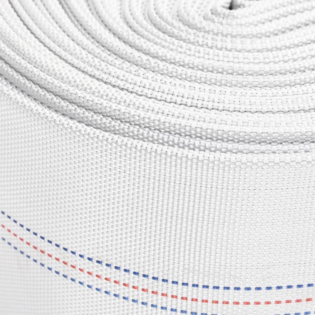 vidaXL Tuyau d'Incendie Pompage Tuyau d'Arrosage Refoulement Irrigation Incendie Tuyau d'Évacuation d'Eau Jardin Patio Extérieur 20 m 1" PVC