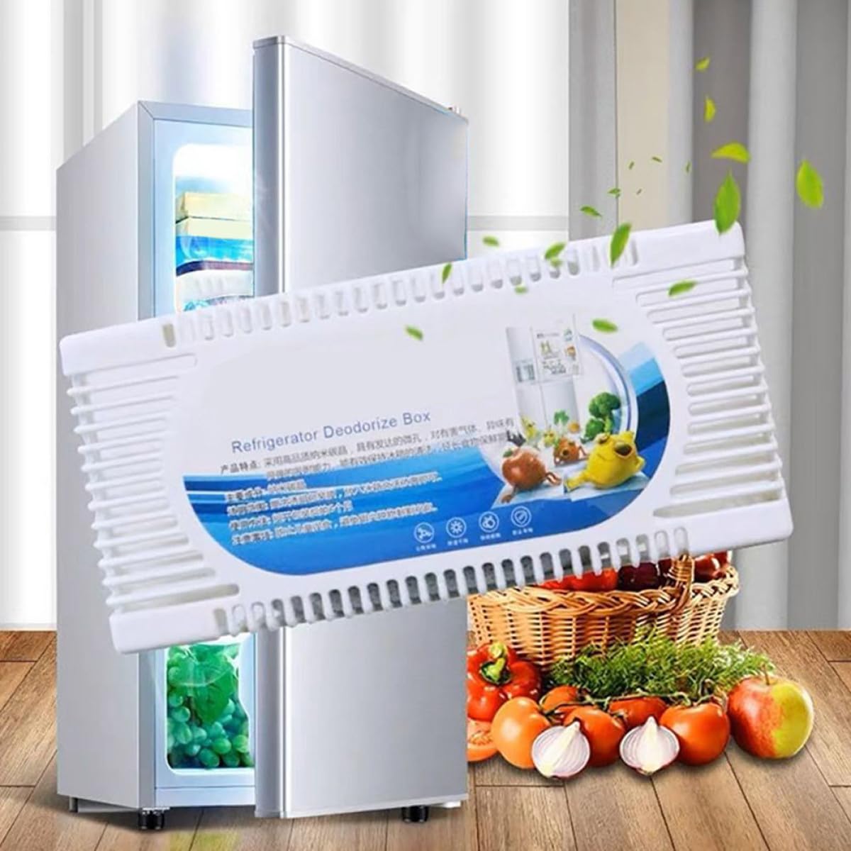 Ipetboom 12pezzi Assorbitore Per Frigorifero e Congelatore e Auto Rimuove e Attività Carbonio