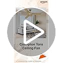 Image of Crompton Highspeed Toro Antidust 1200 Mm (48 Inch) Ceiling Fan (Birken Effect) BEE Star, Red