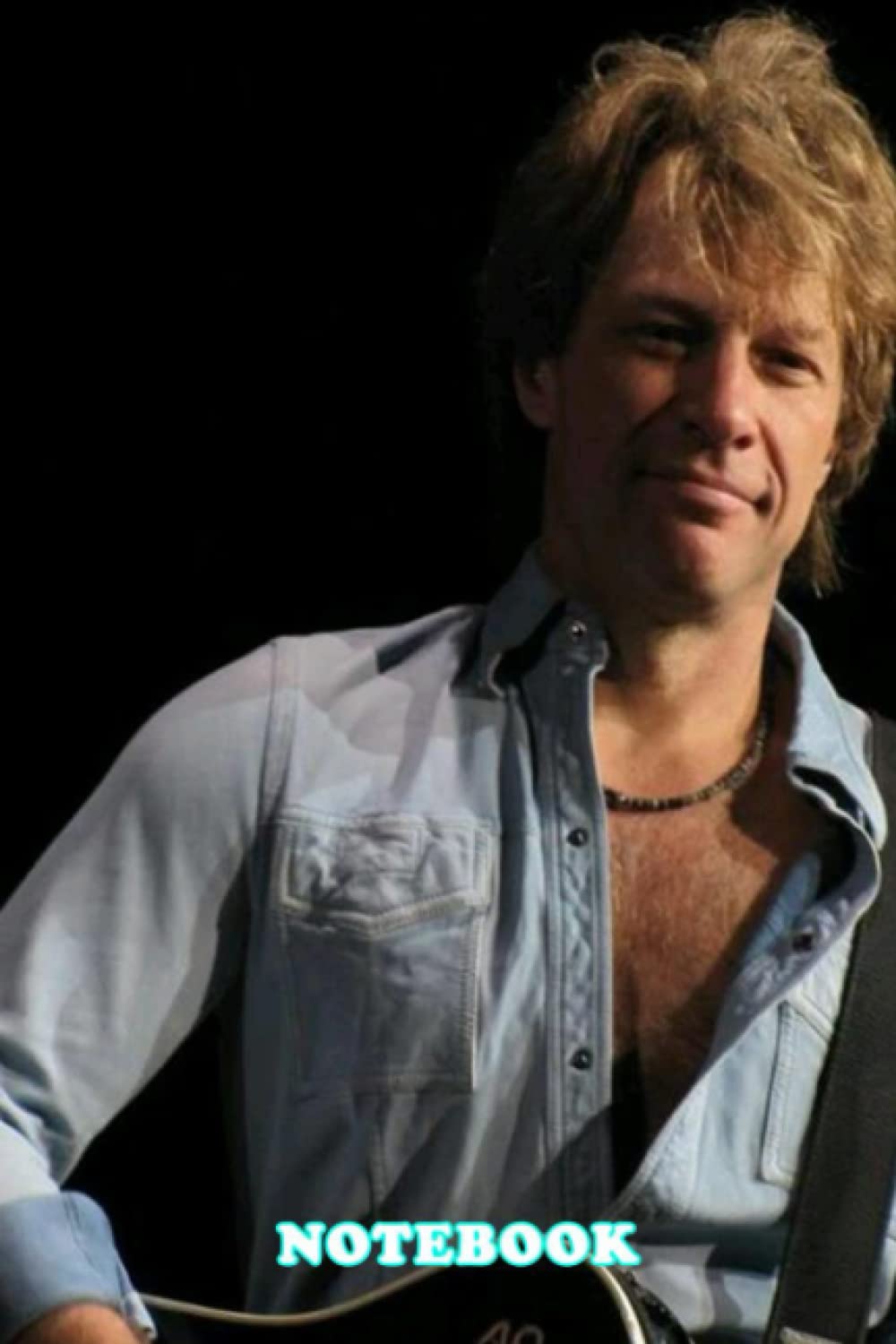 NOTEBOOK : Jon Bon Jovi Band Notebook Lined Pages Diary, Thankgiving Notebook and Writing Journal #535