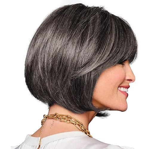 Miniatura 3 de Raquel Welch Made You Look Chic Bob, 100% atado a mano por Hairuwear, gorra pequeña y media