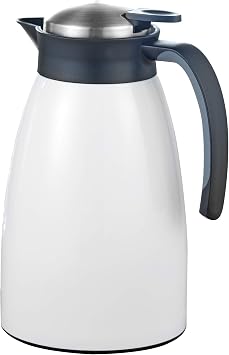 Esmeyer" Glace Vacuum Jug, Stainless Steel White, 15 x 15 x 25 cm