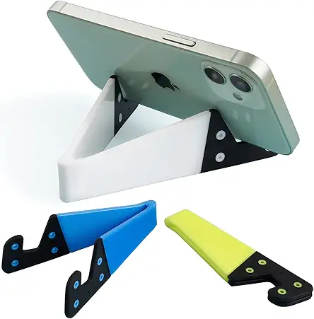 Portable Cell Phone Stand for Desk, Foldable Pocket...