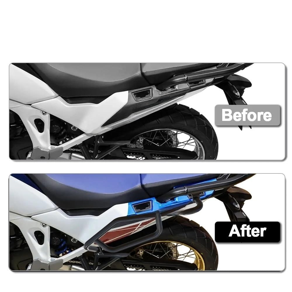 Pasuje Do Honda CRF 1100L Africa Twin 2023 2024 2025 Boczne Paski Awaryjne Motocykla Osłona Panelu Zderzaka Motocykl Ochraniacz Zderzaka