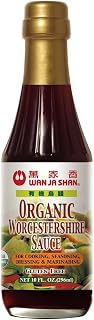 Wanjashan, Sauce Worcestershire Org, 10 OZ (Pack of 6)