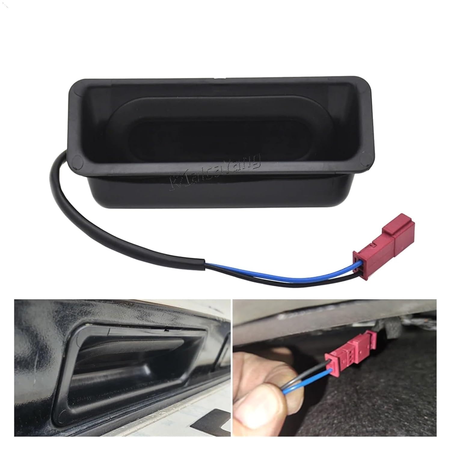 Trunk Lid Lock Push Switch Button Handle Compatible with E39 E60 525 528 530 540 M5 51248168035 2046802391