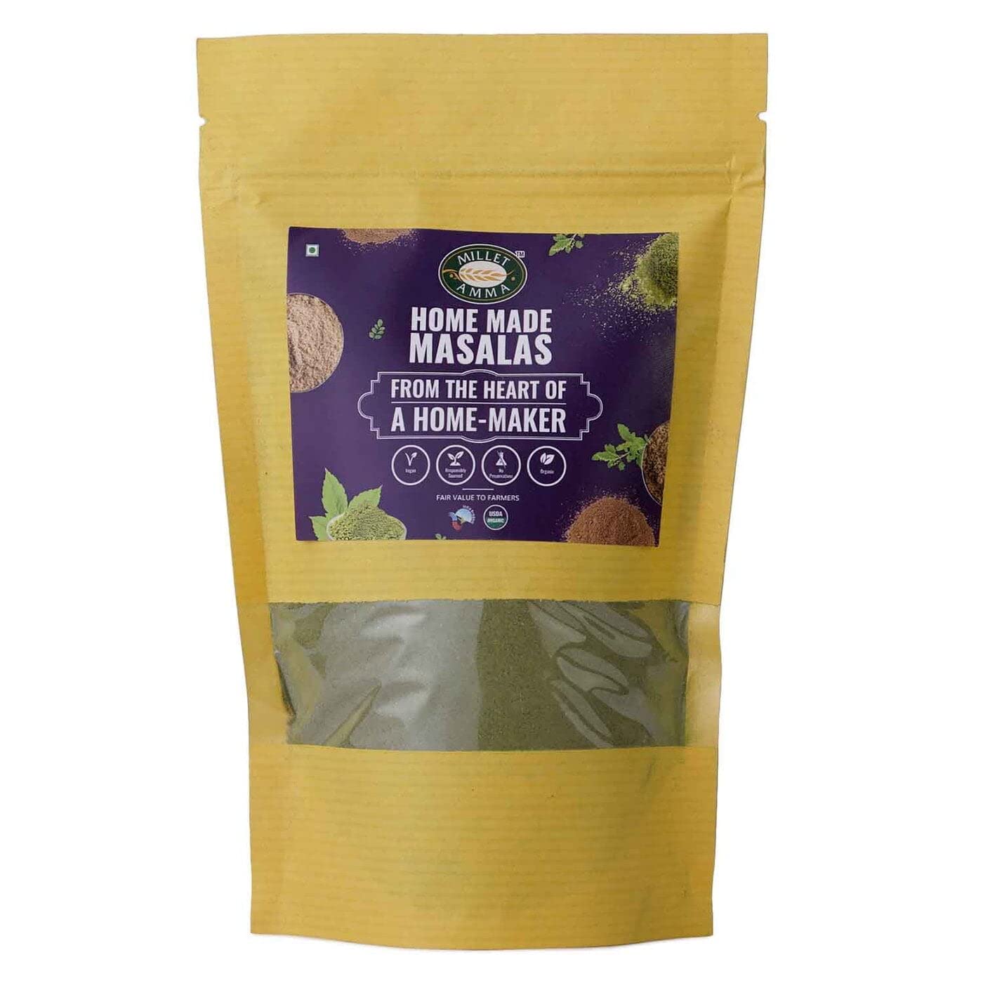 Millet Amma, Organic Moringa Powder, 250gm | Nutrient Rich Product, Used to Improves Immunity, Helps in Digestion, Contains Vitamin B6, (B0B358MTSG) Amazon Price History, Amazon Price Tracker