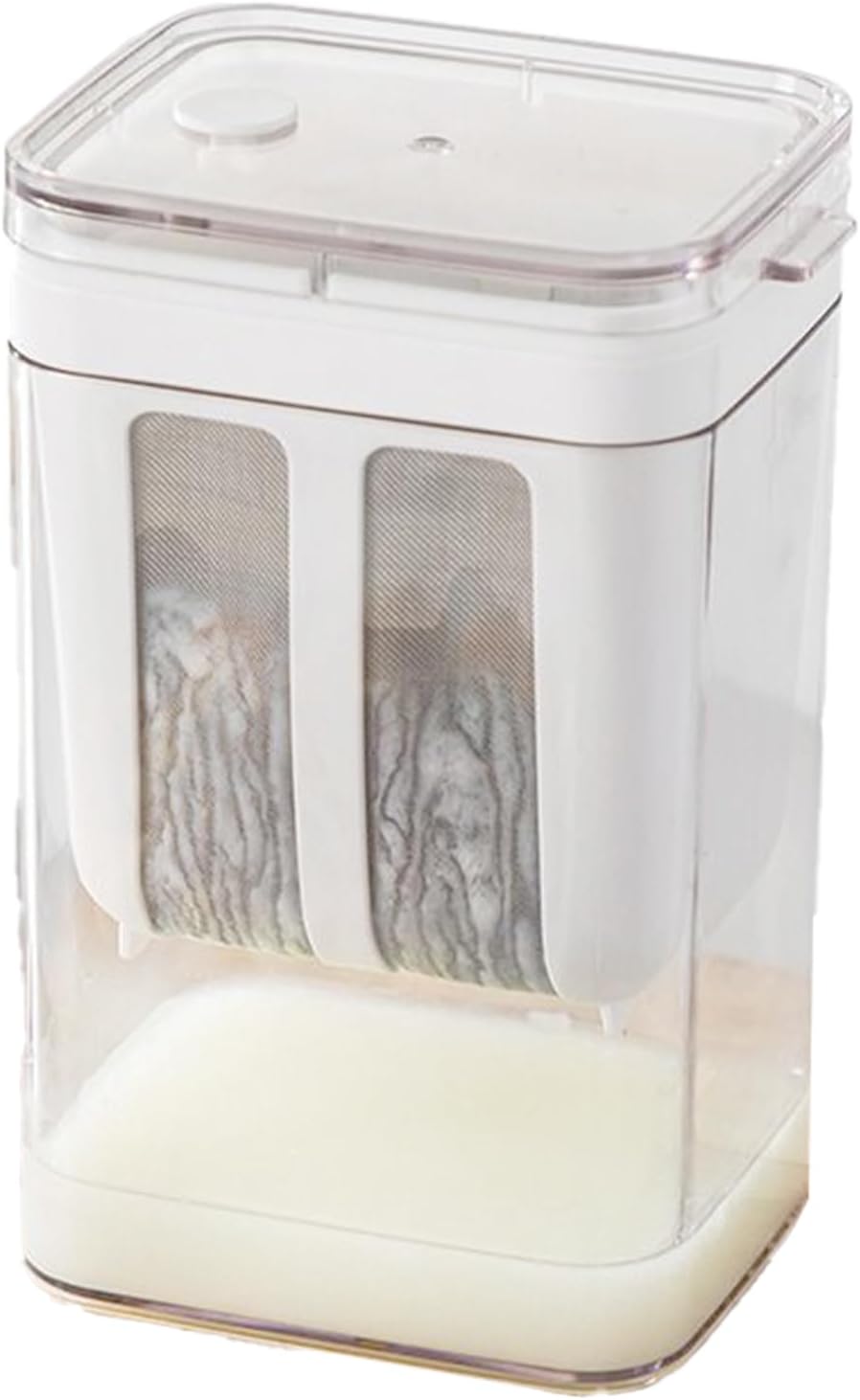 Yogurt Strainer, 1800ml Yogurt Strainer, Stainless Steel Cheese Maker With Fine Mesh Bag, Soy Milk Filter, Kitchen Tool For Homemade Dairy & Nut Milk