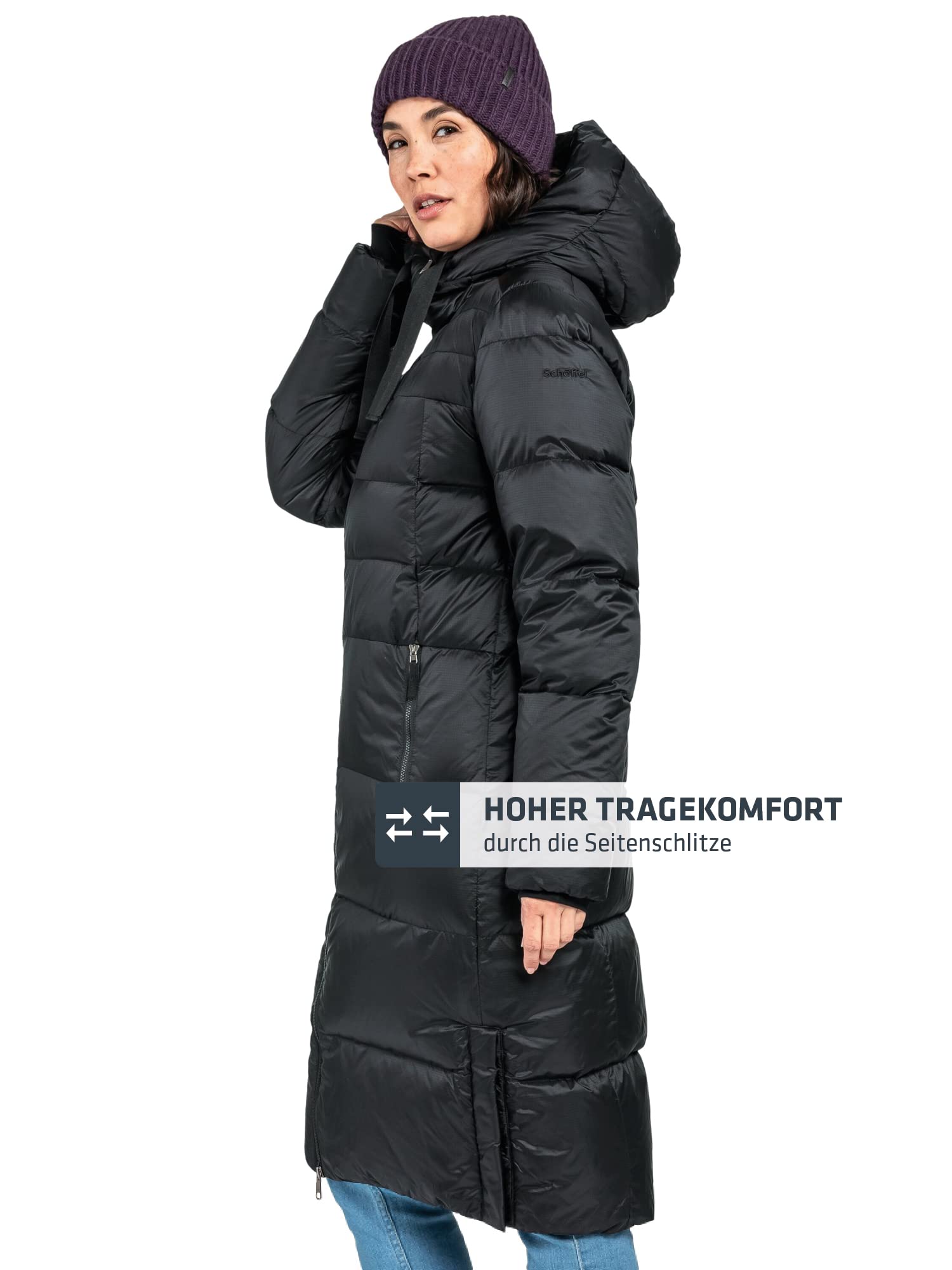 Schöffel Damen Kenosha Down Mantel Winterjacke