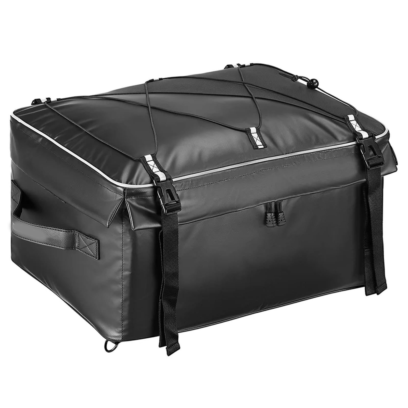 Housse De Protection Étanche 900D pour VTT pour Sportsman / 850 Touring (2013) Et 450, Sac Rangement pour Porte-Bagages Avant Arrière