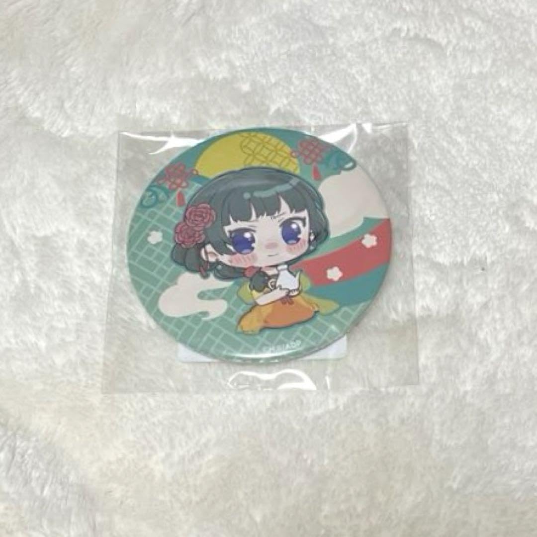 くじ引き堂　薬屋のひとりごと　蓄光缶バッジ　19点セット　猫猫　ちびキャラ月精 くじ引き堂 薬屋のひとりごと 蓄光缶バッジ 19点セット 猫猫