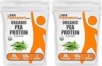 Vista 9 de Polvo proteínico de guisantes Bulksupplements , 1